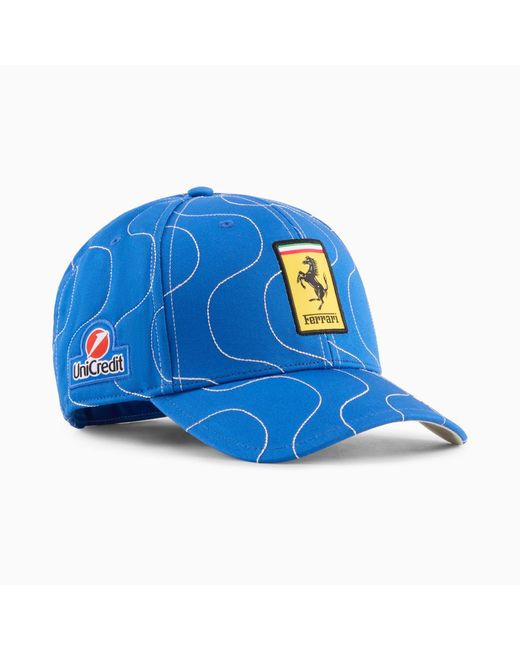 PUMA Blue Scuderia Ferrari Monza Adjustable Hat