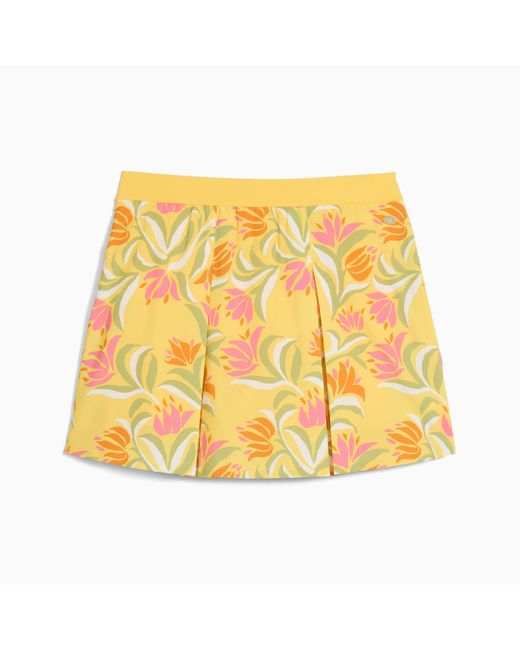 PUMA X Dani Dazey Geplooide Rok in het Yellow