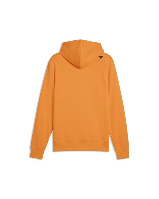 PUMA Orange Mclaren Racing Essentials Hoodie for men