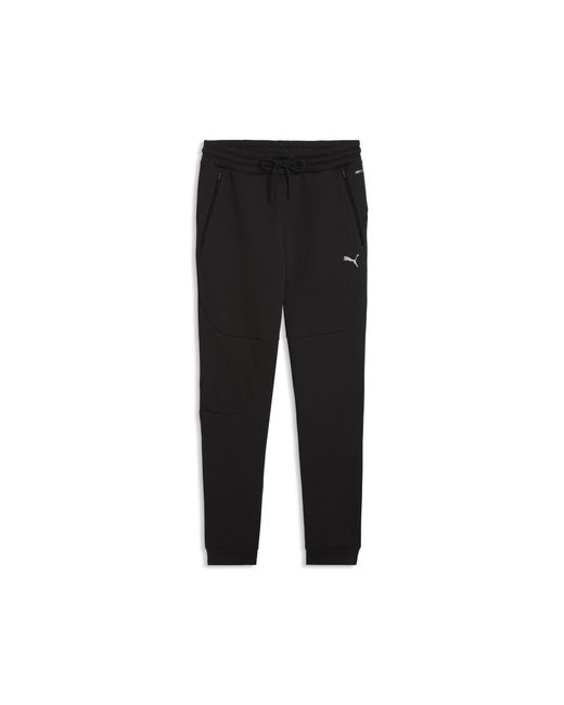 PUMA Black Tech Sweatpants for men