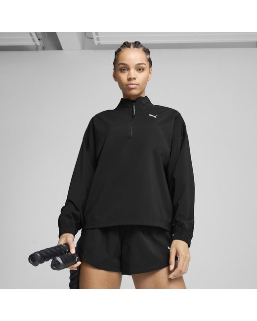 PUMA Strong Geweven Jas in het Black