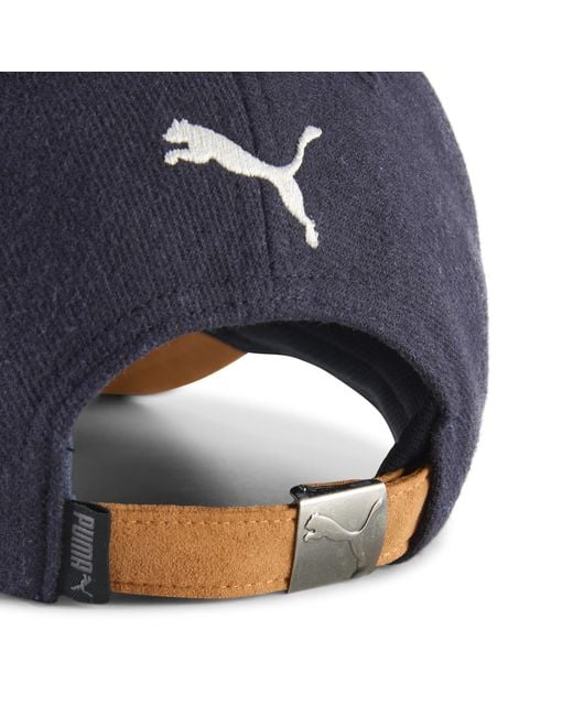 Gorra De Béisbol De Lana De Estilo Universitario, Accesoiros, New PUMA de color Blue