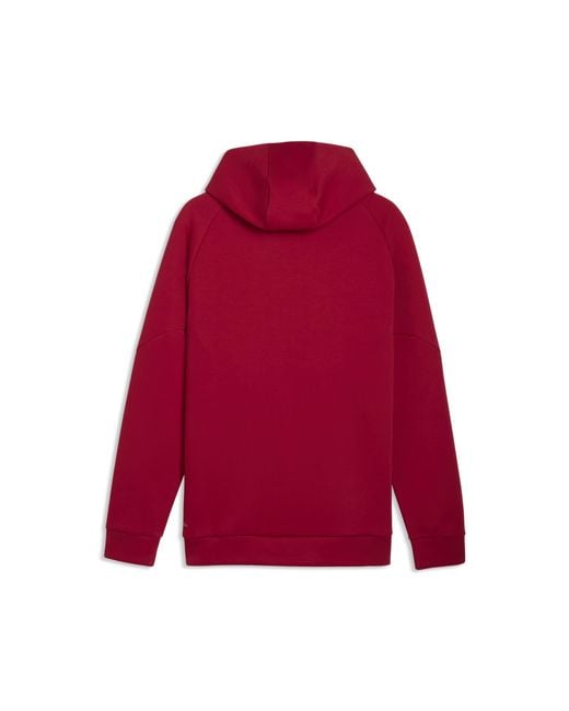 PUMA Red Morocco Tech Hoodie for men