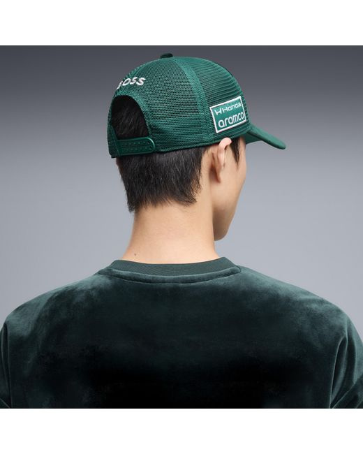 PUMA Green X Aston Martin Aramco F1 Team Replica Uk Baseball Cap