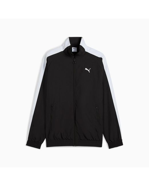PUMA T7 Oversized Trainingsjack Voor in het Black