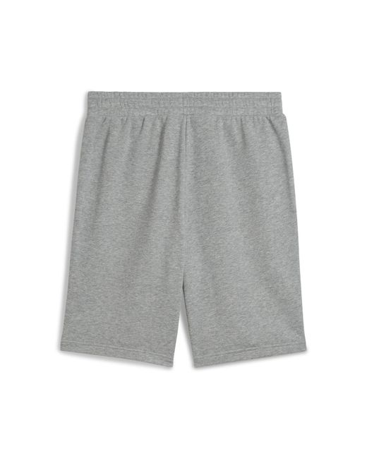 PUMA Gray Essentials No. 1 Logo 10" Shorts for men