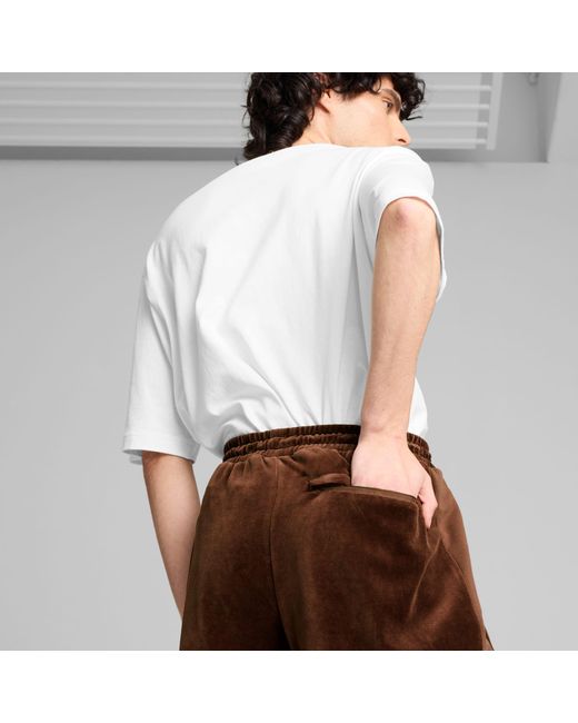 PUMA T7 Oversized Track Pants Espresso in Brown Lyst UK