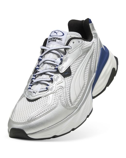 PUMA White Fade Sneakers
