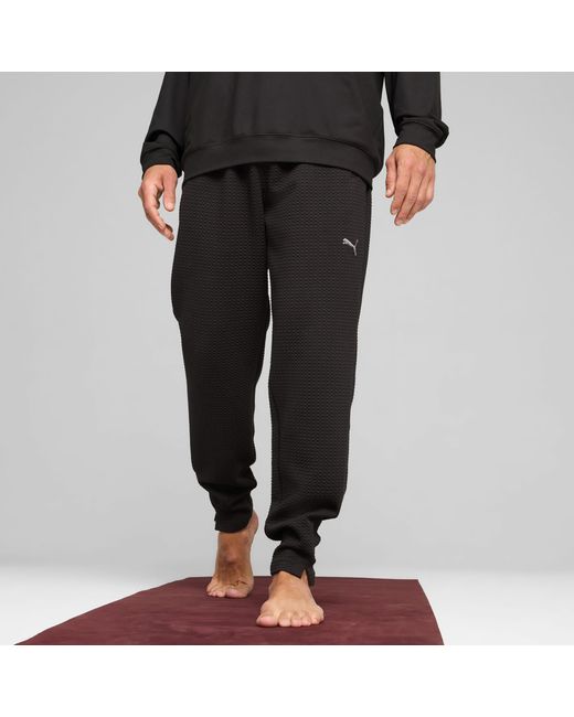 PUMA Studio Texture Broek Voor in het Black voor heren