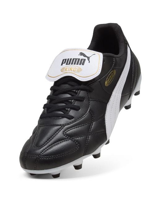 Chaussures De Football King Top Fg/ag E PUMA en coloris Black
