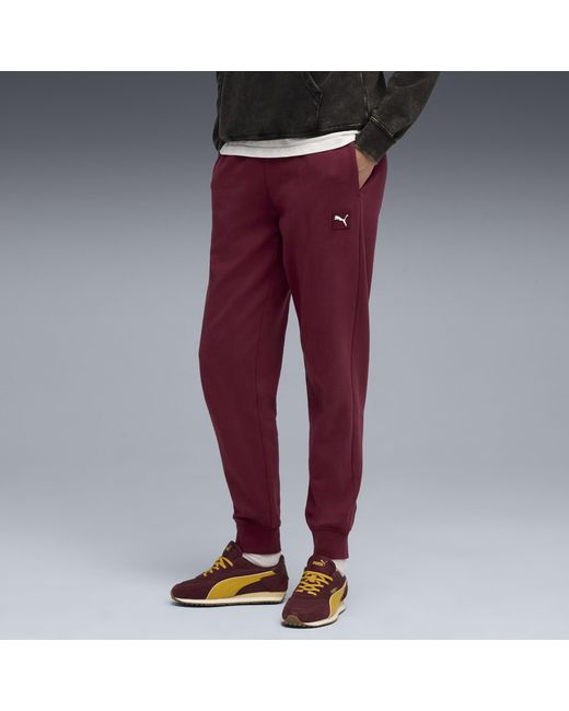 Pantalones De Chándal Essentials Elevated Para Mujer, Ropa, Ruby Shimmer PUMA de color Purple