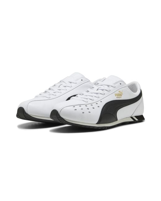 PUMA White Sprint Sneakers