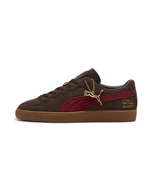 PUMA Brown X Staple B Suede Sneakers for men