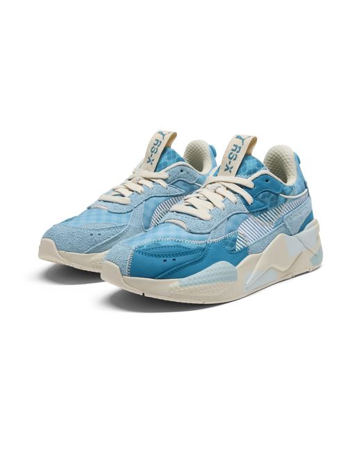 PUMA Blue Rs-X Rain Map Hyper Prep Sneakers