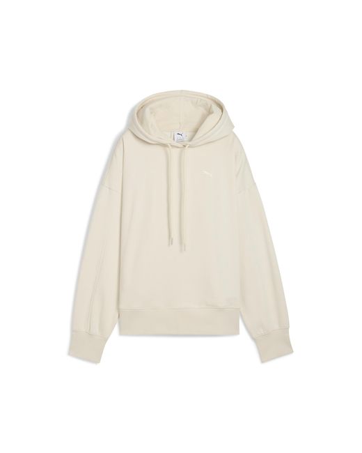 Felpa Oversize Con Cappuccio Her Da Donna, Abbigliamento, Alpine Snow di PUMA in Natural
