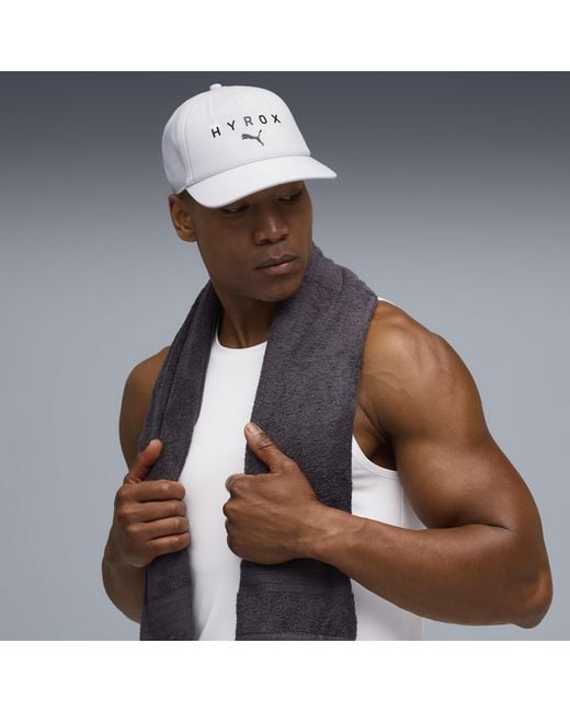 PUMA White X HYROX Trucker Cap