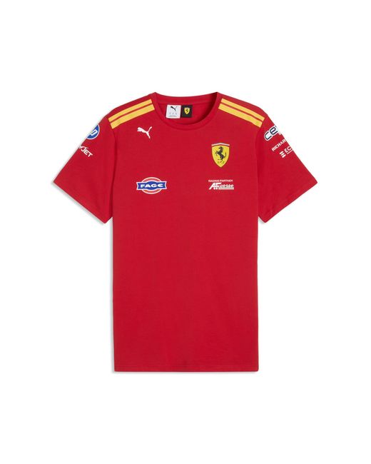 PUMA Red Ferrari Hypercar Replica T-Shirt for men