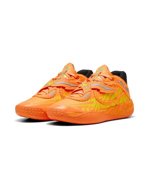 PUMA Orange X Fast & Furious Mb.05 La Basketball Shoes