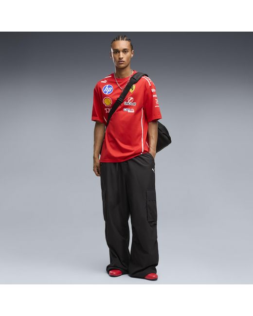 PUMA Red Scuderia Ferrari Hp Replica Special Monza T-Shirt for men