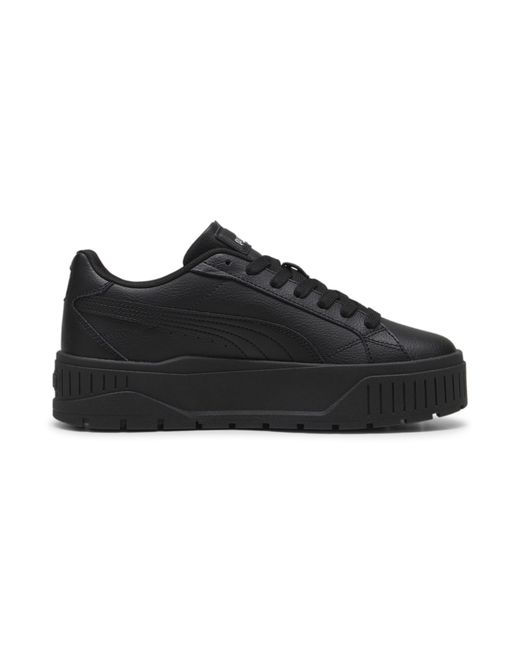 PUMA Black Karmen Ii Leather Sneakers