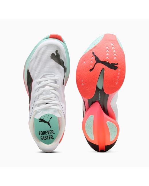 PUMA White Fast-R Nitroâ Elite 3 Running Shoes