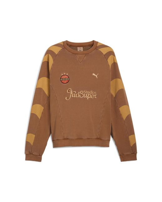 PUMA X Kidsuper Crew Sweater Herren, Accessoires in Brown für Herren