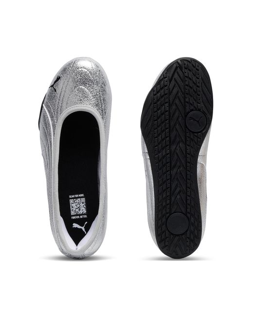 PUMA White Catch Whisper Ballerinas Damen, Schuhe