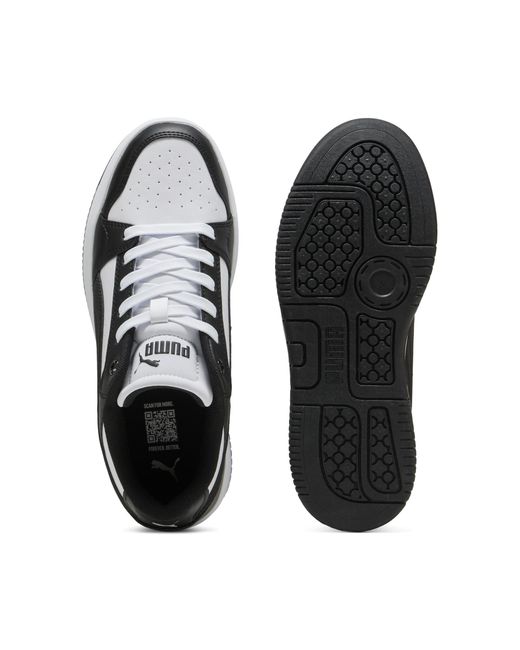PUMA White Rebound Femme Low Sneakers
