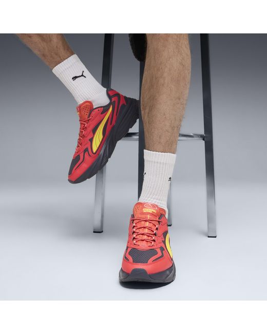 PUMA Red Fade Ripstop Sneakers for men