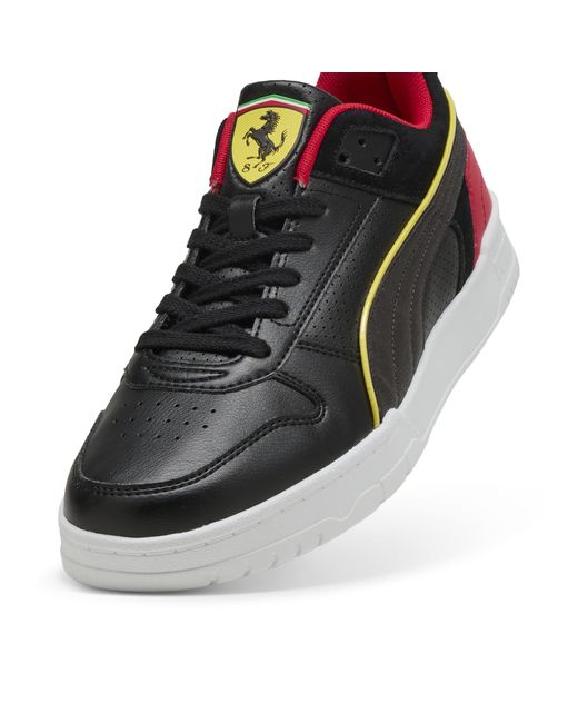 PUMA Scuderia Ferrari Hp Rbd Game Sneakers Mit Niedrigem Profil, Schuhe, /Rosso Corsa in Black für Herren