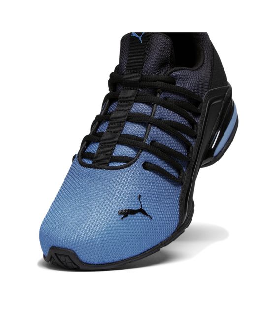 PUMA Axelion Fade Running Shoes in Blue for Men | Lyst