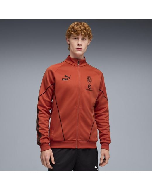 PUMA Ac Milan King Anthem Jacke Herren, Accessoires in Red für Herren