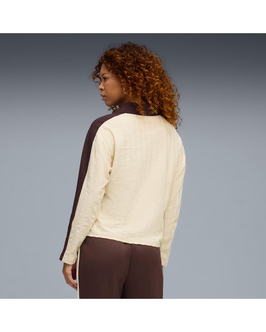 Puma - Womens T7 Relaxed Long Sleeve Polo main image 1