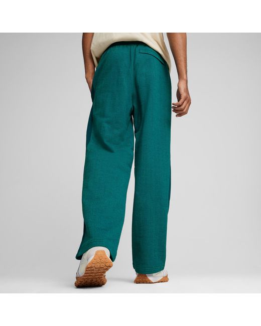 PUMA Green T7 Relaxed Track Pants , Cold for men