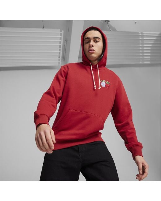 PUMA Red X One Piece Hoodie for men