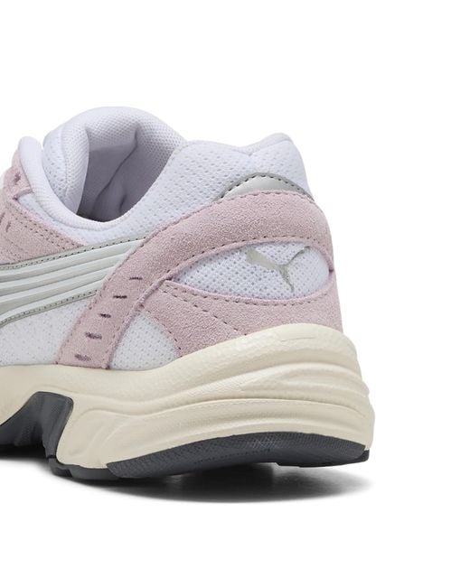 PUMA White C25K Sneakers Schuhe, Rose Mauve
