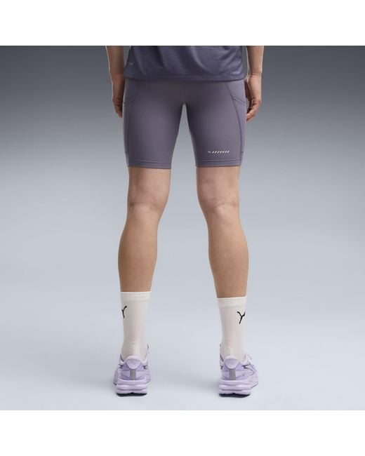 PUMA Blue Lightspeed Running 8" Tights for men