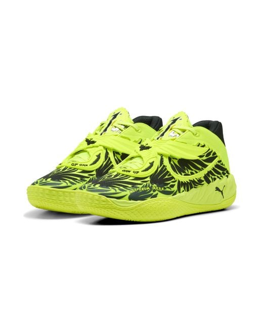 PUMA Yellow Mb.05 Voltage Basketball Shoes
