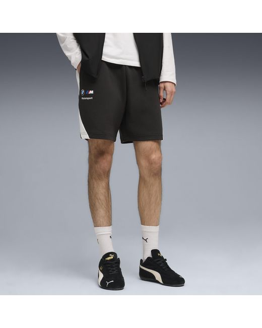 PUMA Black Bmw M Motorsport Sportswear 7" Shorts for men