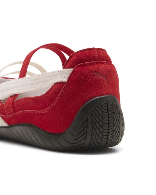 Bailarinas Speedcat Suede Para Mujer, Calzado, Rojo/Blanco/Negro PUMA de color Red