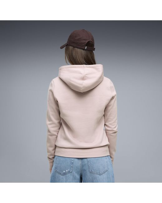 PUMA Pink Ess No. 1 Logo Hoodie
