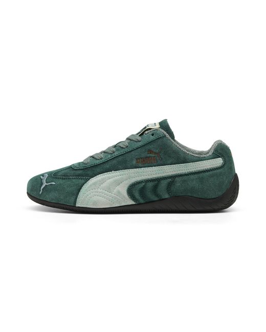 PUMA Green Speedcat The Neverworn V Sneakers Schuhe, Dark Myrtle/ Moon