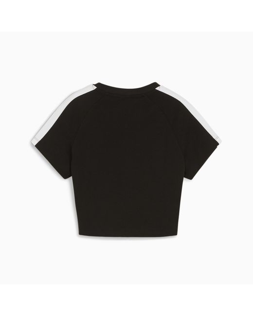 Camiseta Corta Iconic T7 PUMA de color Black