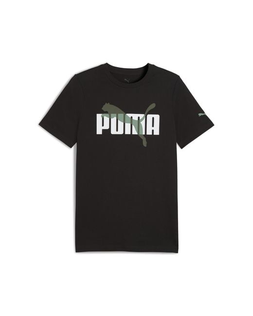 PUMA Black Intersect T-Shirt for men