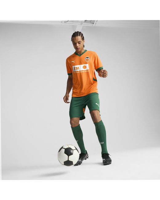 PUMA Valencia CF 24/25 Ausweichtrikot in Orange für Herren