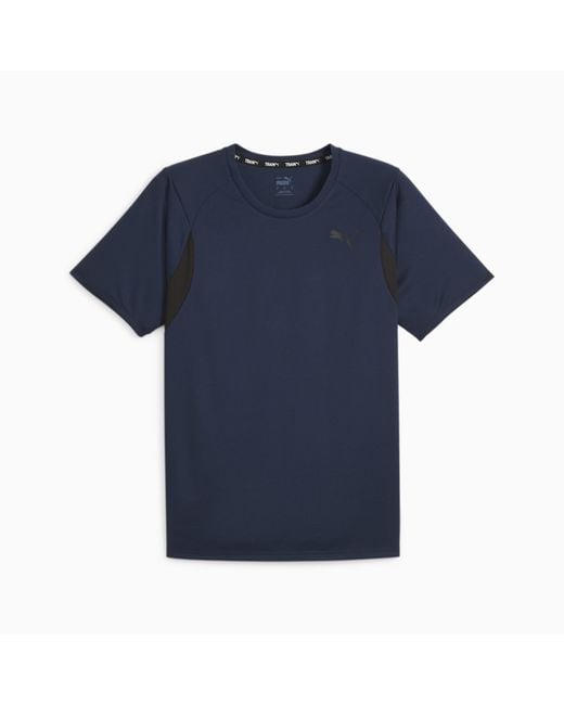 T-Shirt Fit Ultrabreathe da di PUMA in Blue da Uomo