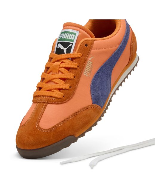 PUMA Orange Arizona Nylon Sneakers Schuhe