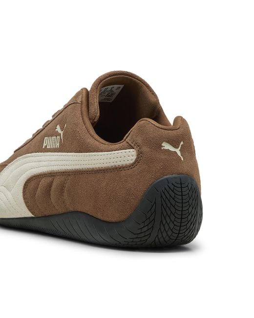 PUMA Brown Speedcat Og Sneaker Schuhe, Haute Coffee/Frosted Ivory