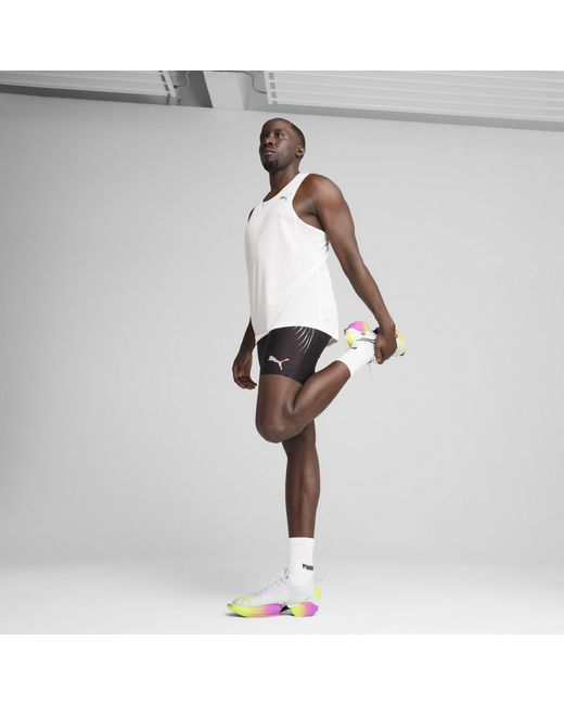 PUMA RACEDAY ULTRASPUN Singlet in White für Herren