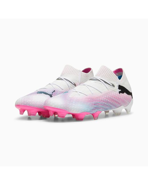 PUMA Mens Future 7 Ultimate Firm Groundartificial Ground Soccer Cleats White White 9.5 for Men Lyst UK